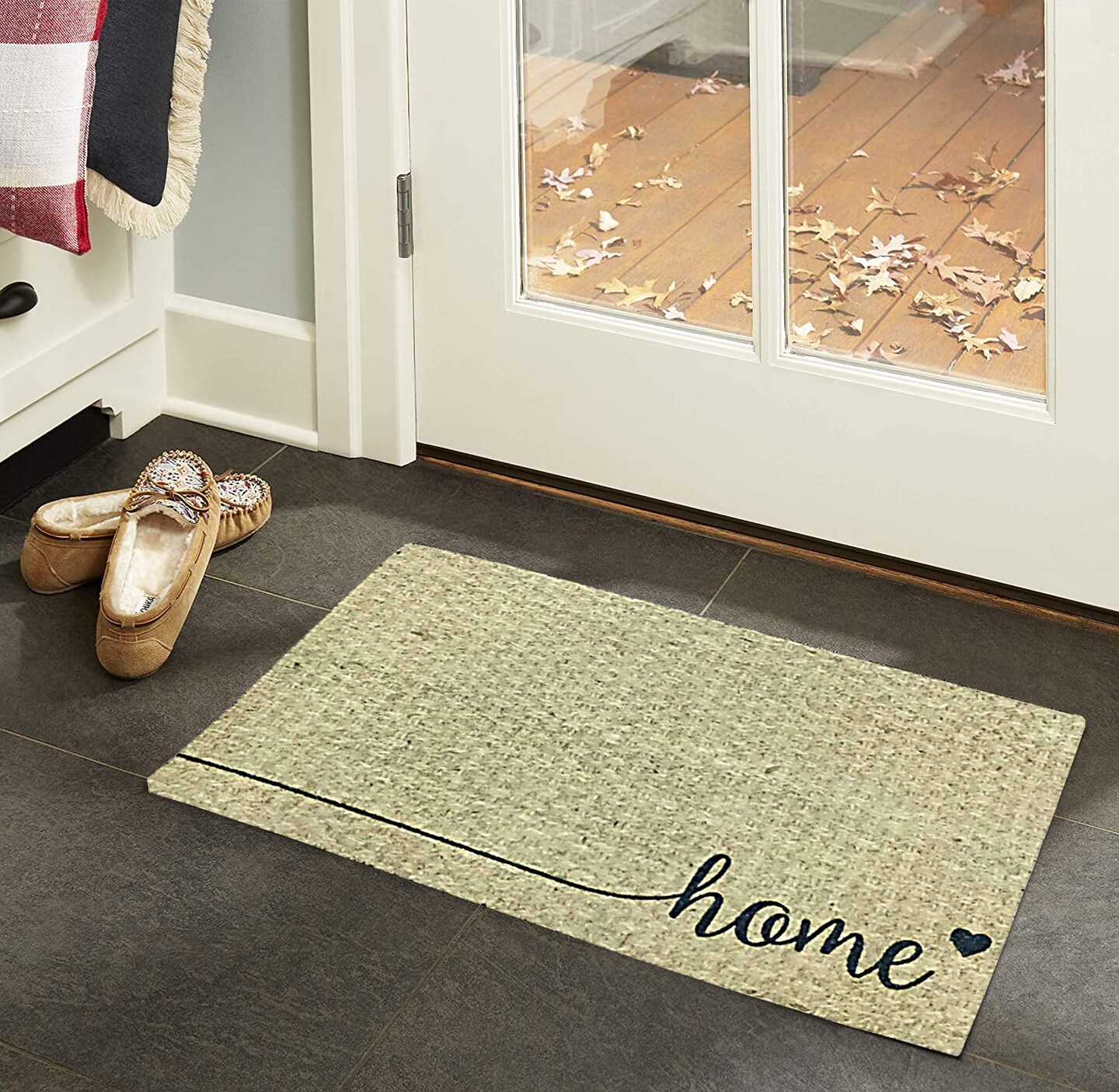 Home Heart Outdoor Coir Doormat 18 X 30