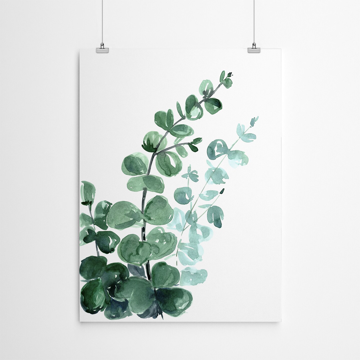 Eucalyptus Bouquet by Blursbyai  Poster Art Print - Americanflat