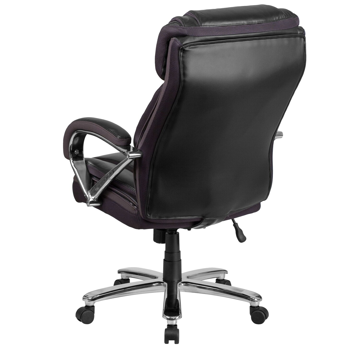 Emma and Oliver 500 lb. Big & Tall LeatherSoft Executive Ergonomic Office Chair with Wide Seat