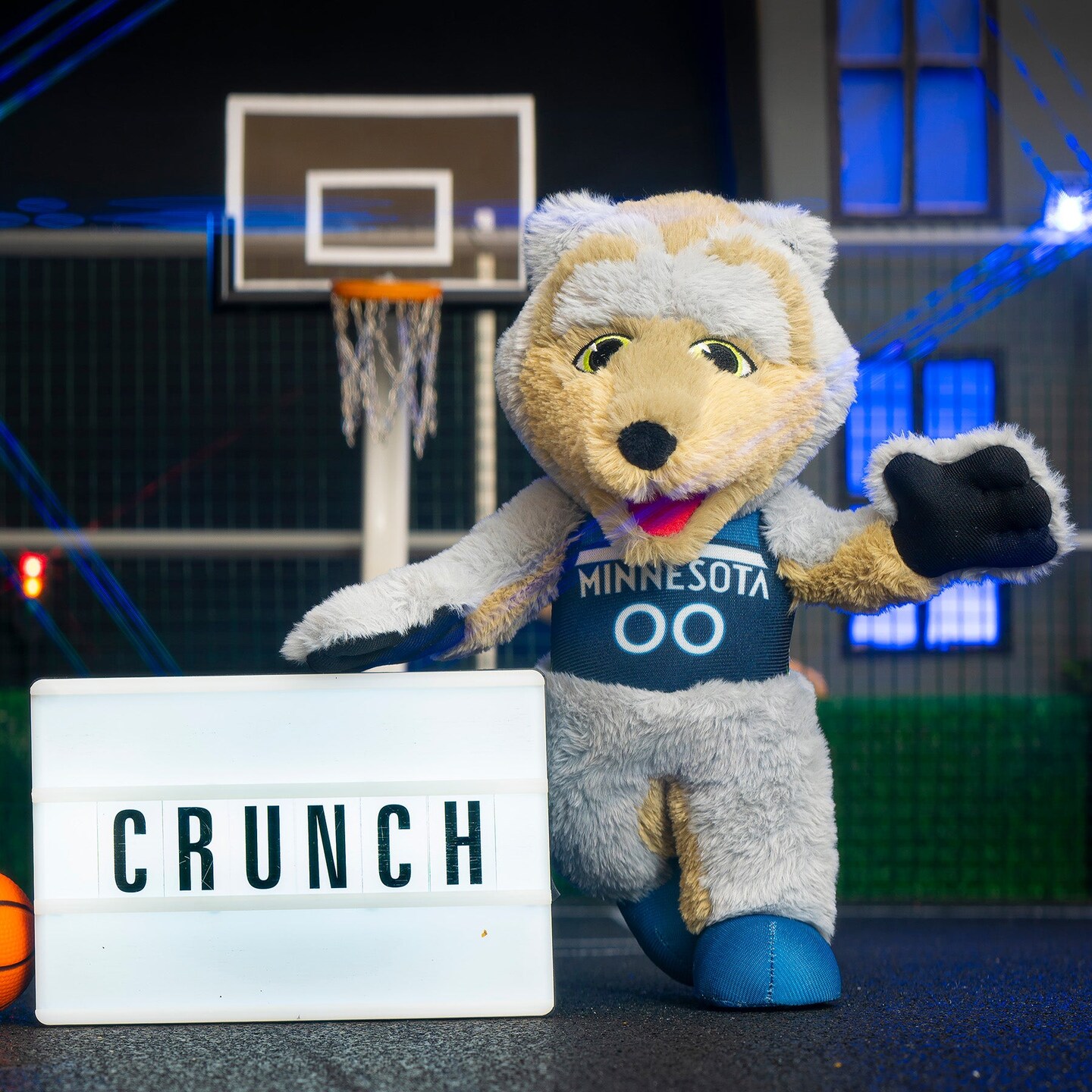Bleacher Creatures Minnesota Timberwolves Crunch 10&#x22; Mascot Plush Figure