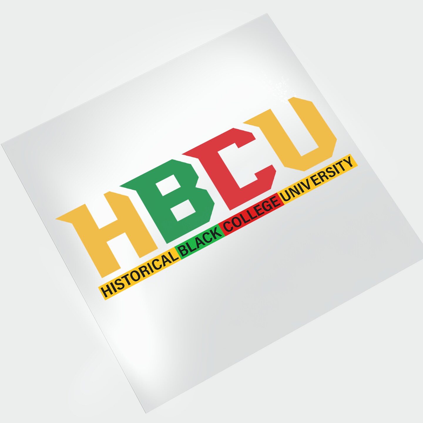 HBCU Historical Black Colleges and Universities DTF Transfer - Direct-to-Film
