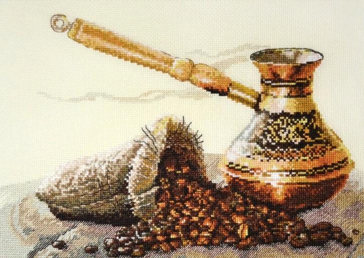 Coffee Flavor  880 Counted Cross Stitch Kit