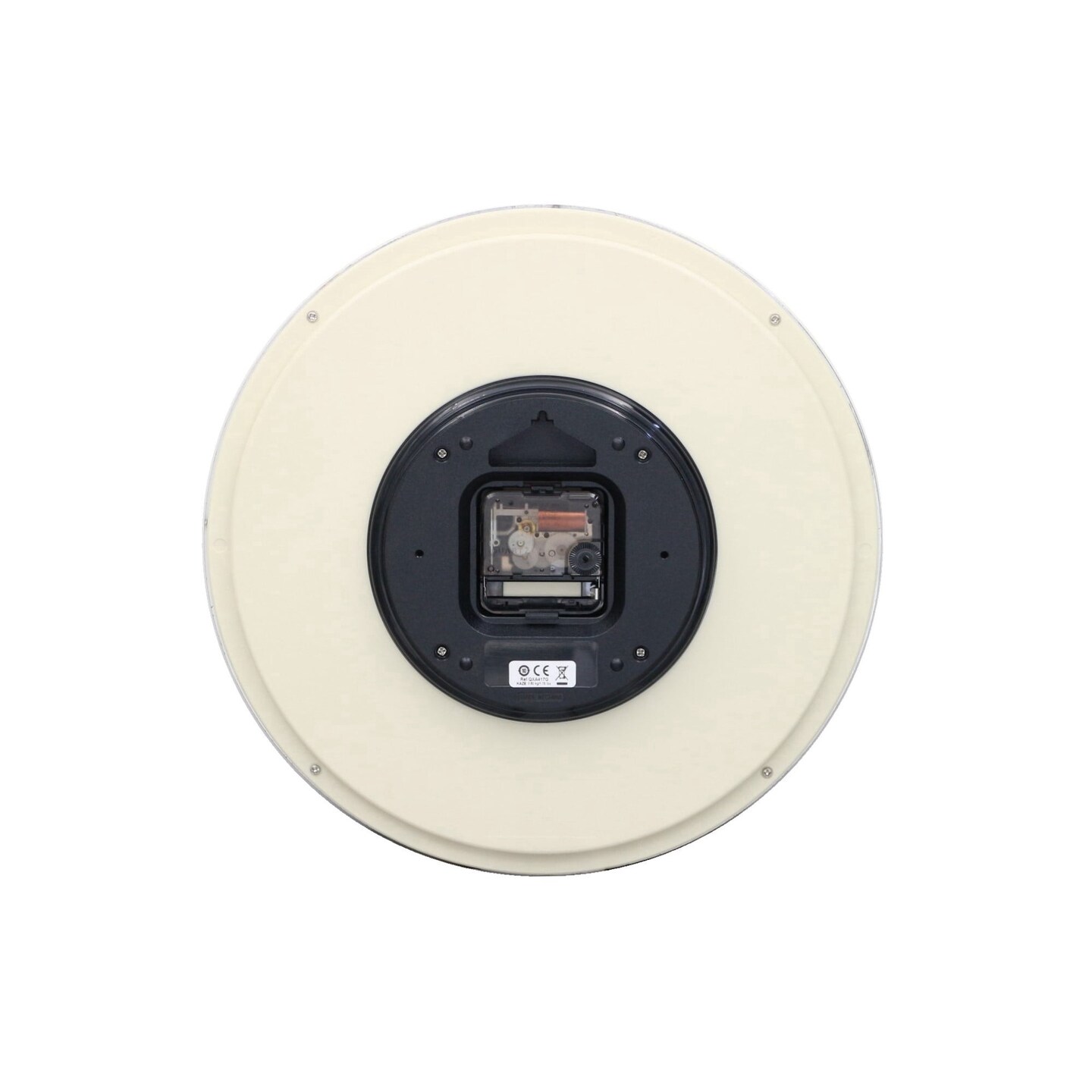 Seiko 12&#x22; Ultra-Modern Gold-Tone Wall Clock, Quartz, Analog