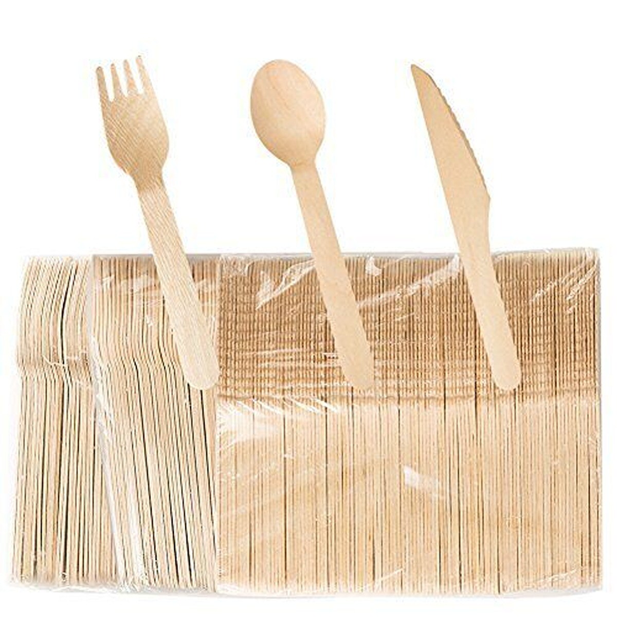 Wooden Disposable Cutlery Set