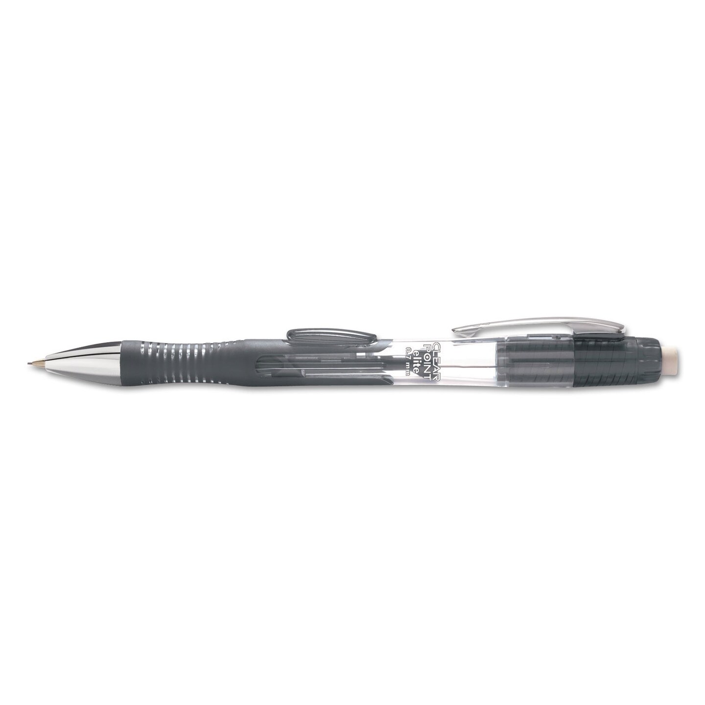Papermate Clearpoint Elite Mechanical Pencils, 0.7 mm, HB (#2), Black Lead, Blue and Green Barrels, 2/Pack