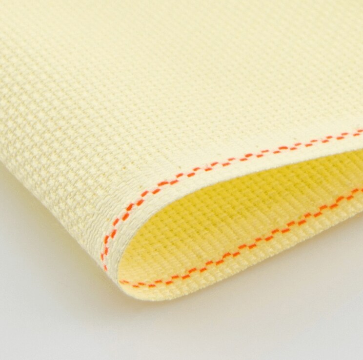 Precut Zweigart Stern-Aida Yellow