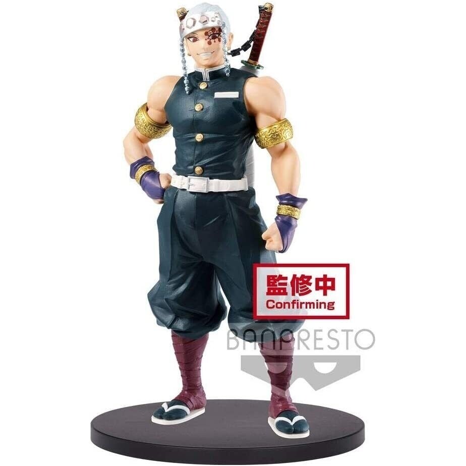 Demon Slayer Tengen Uzui Figure Vol 11 Kimetsu No Yaiba Collectible Toy