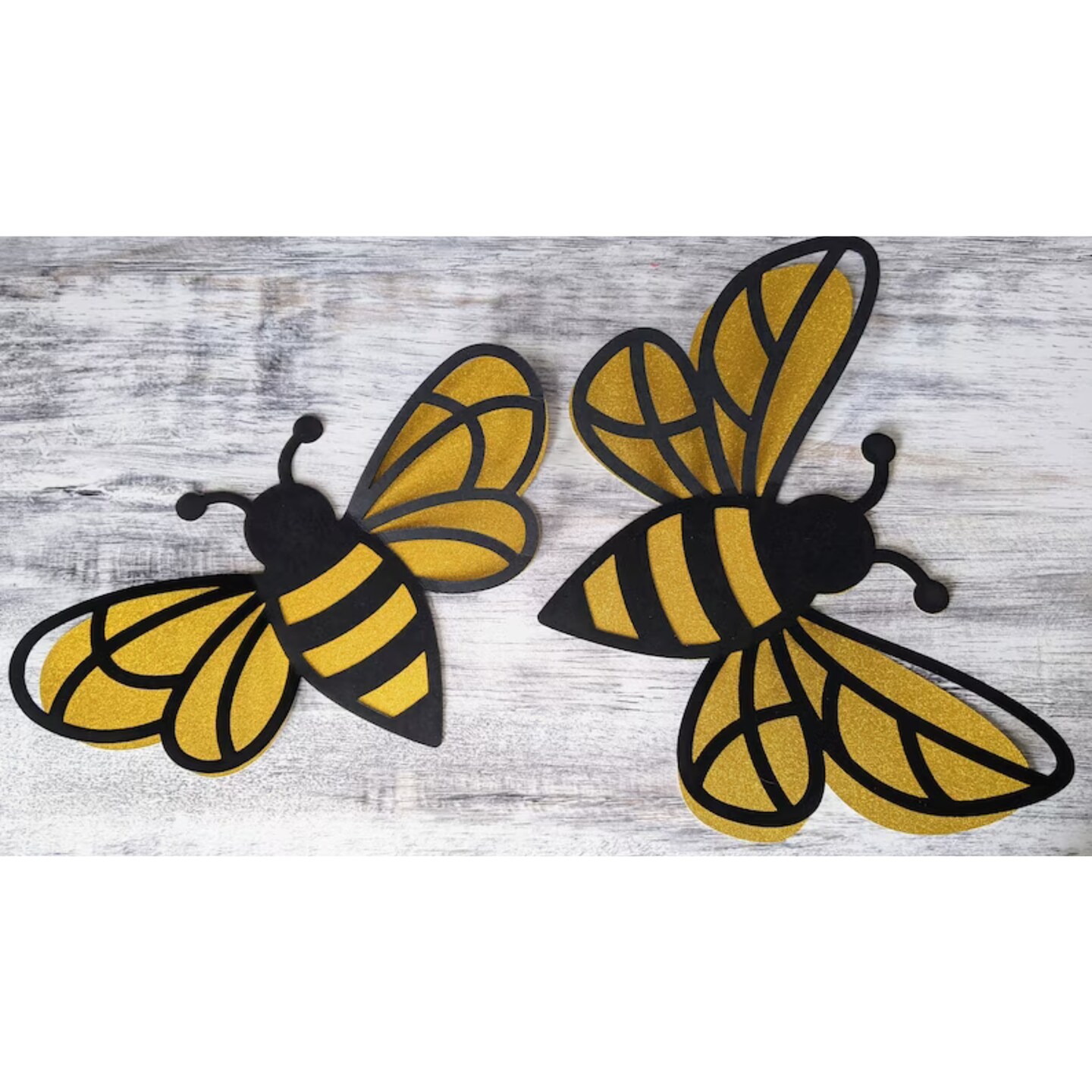 Set of 6 Large Bee Cutouts Birthday Decor | MakerPlace by Michaels