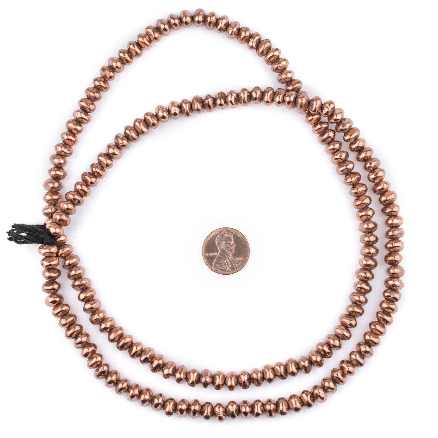 TheBeadChest Copper Nugget Beads (5x7mm)