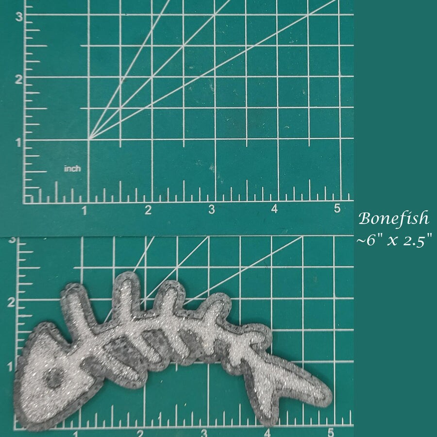Bonefish Silicone Freshie Mold