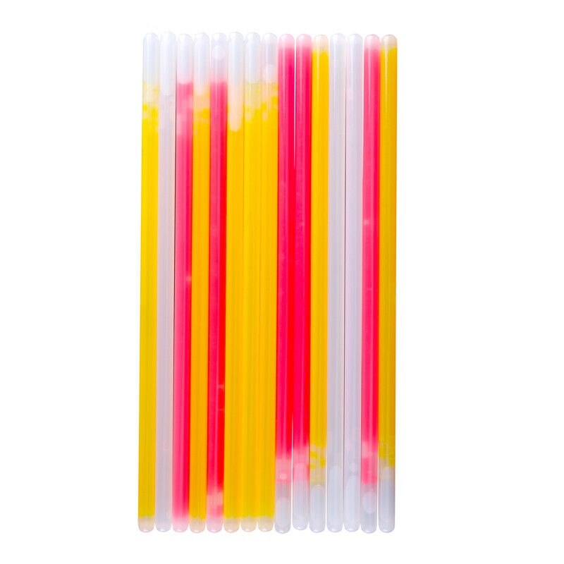 24ct 6 inch 12 inch 15mm 8 Colors Glow Sticks Bulk Party Supply 20+ Hours Glow