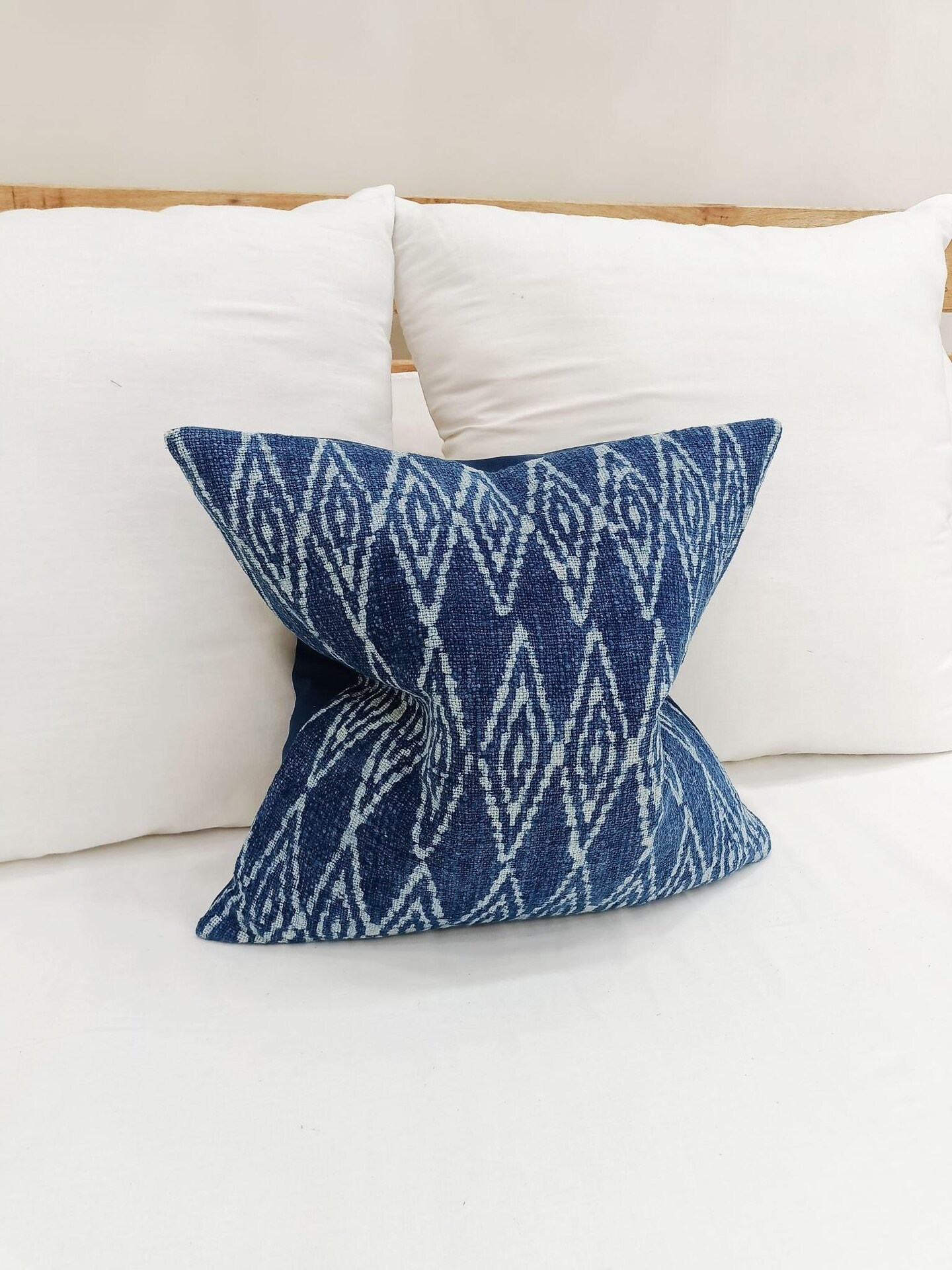 NTS Pillow Cover Boho Pillow Cover Indigo Pillow Cover 18x18 Pillow cover