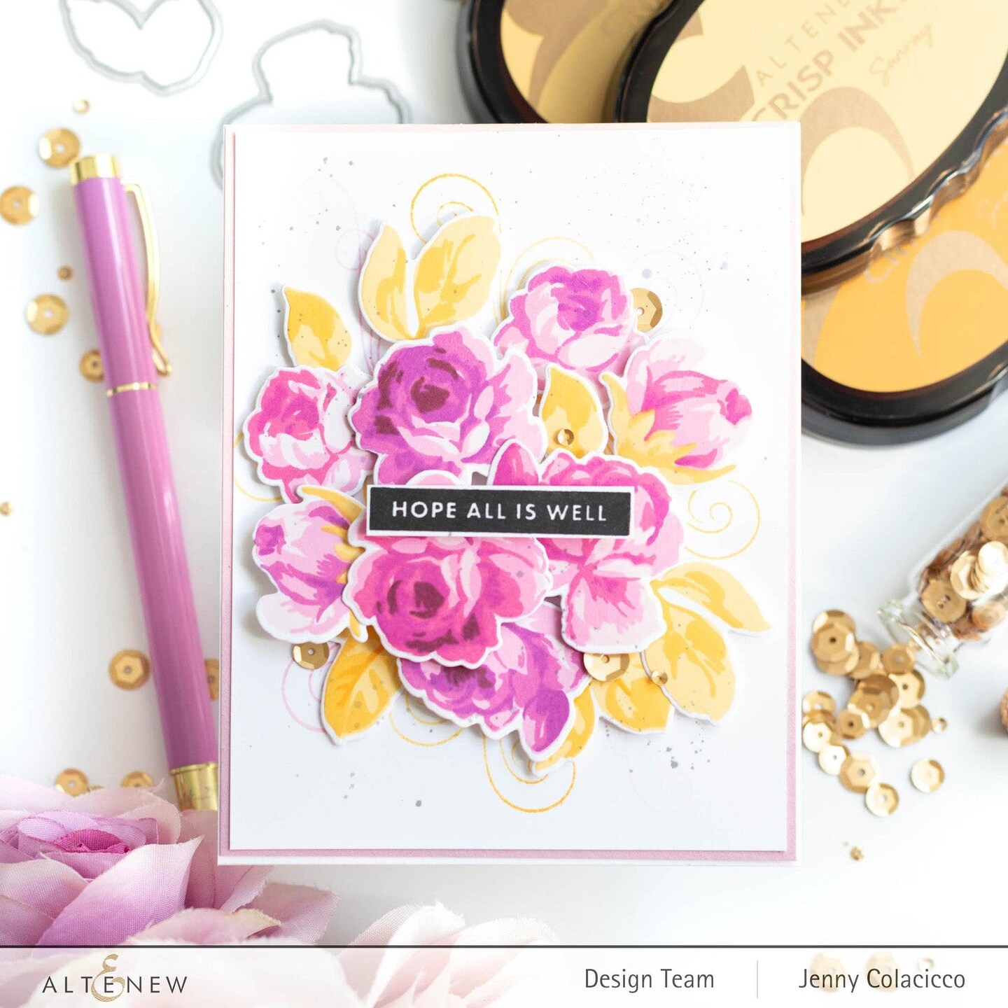Bold Sentiments Stamp Set