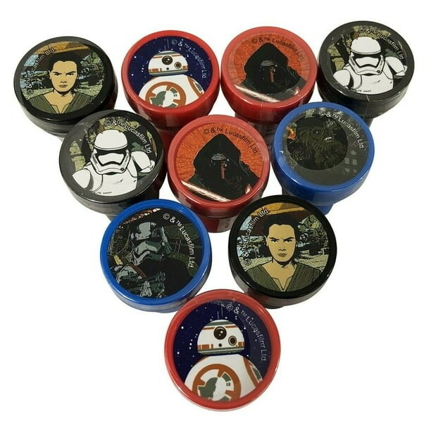 Disney Party Favors - Star Wars - Stampers - 10ct - Self Inking