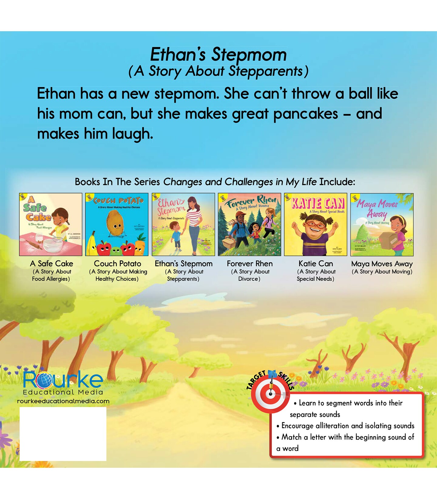 Rourke Educational Media Ethan&#x27;s Stepmom: A Story About Stepparents&#x2014;Children&#x27;s Book About Losing a Parent and Remarriage, Kindergarten-2nd Grade (24 pgs) Reader