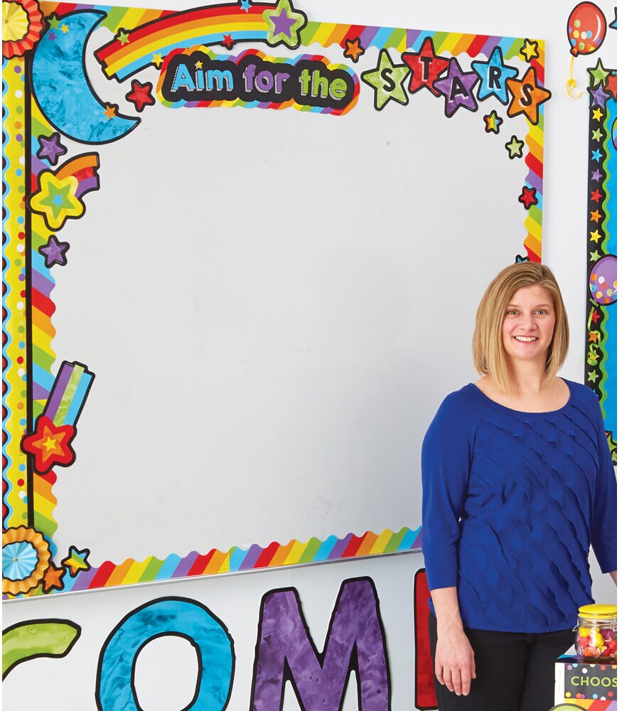 Carson Dellosa Education Aim for the Stars Mini Bulletin Board Set