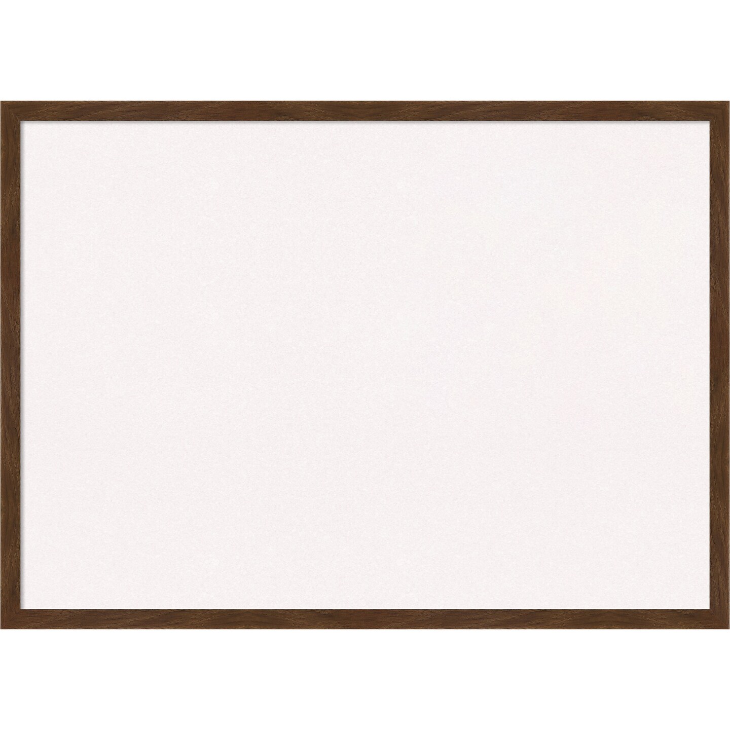 Carlisle Narrow Wood Framed Corkboard, White Cork