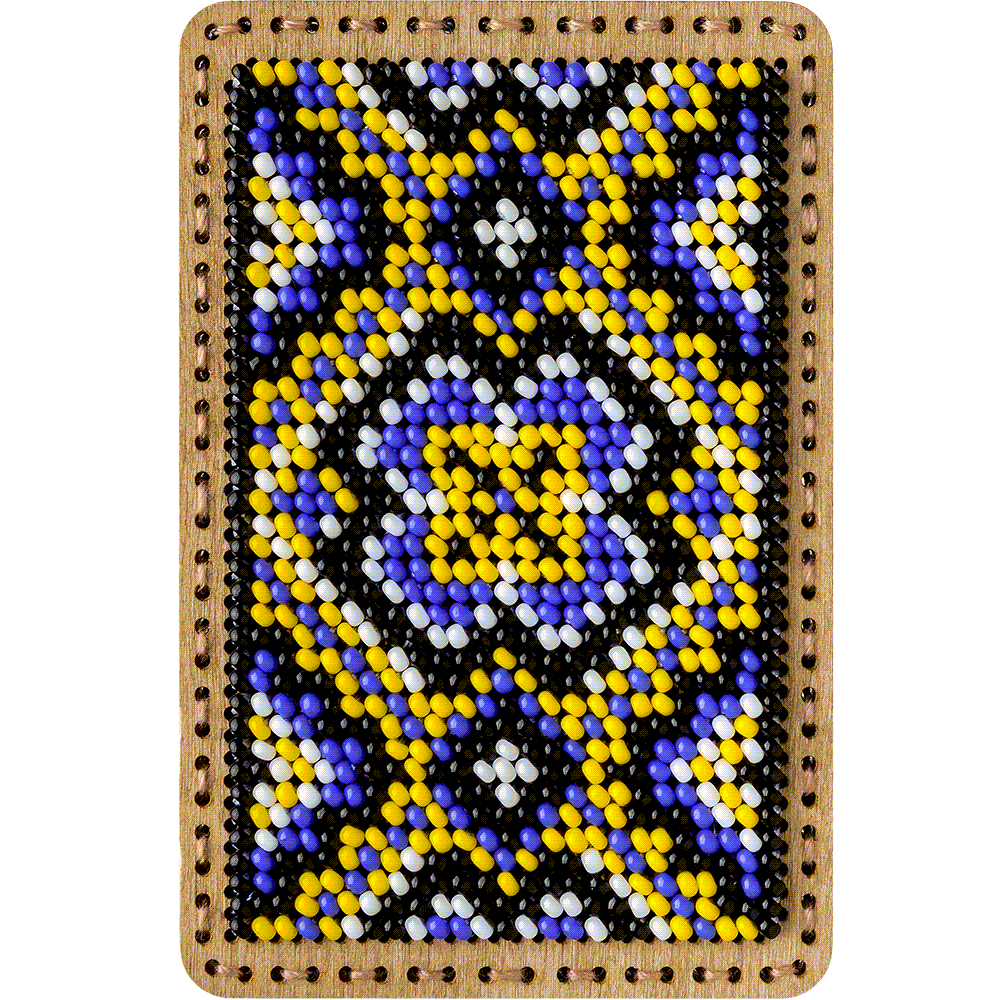 Bead Embroidery Kit for creating a pin cushion