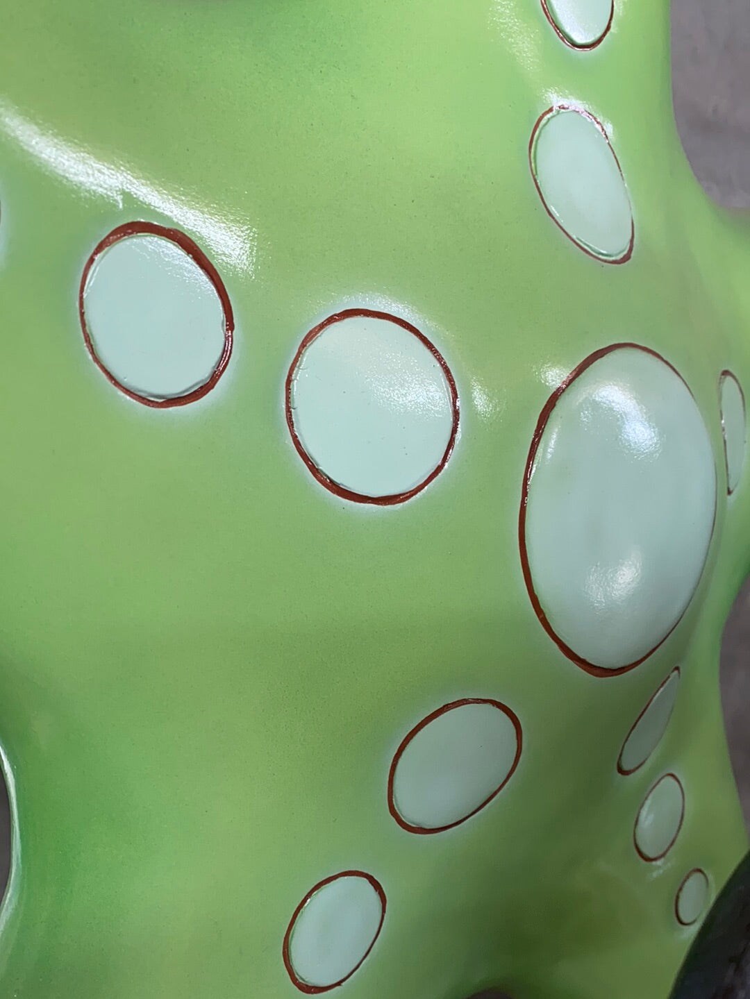 Comic Starfish Bubbles Statue