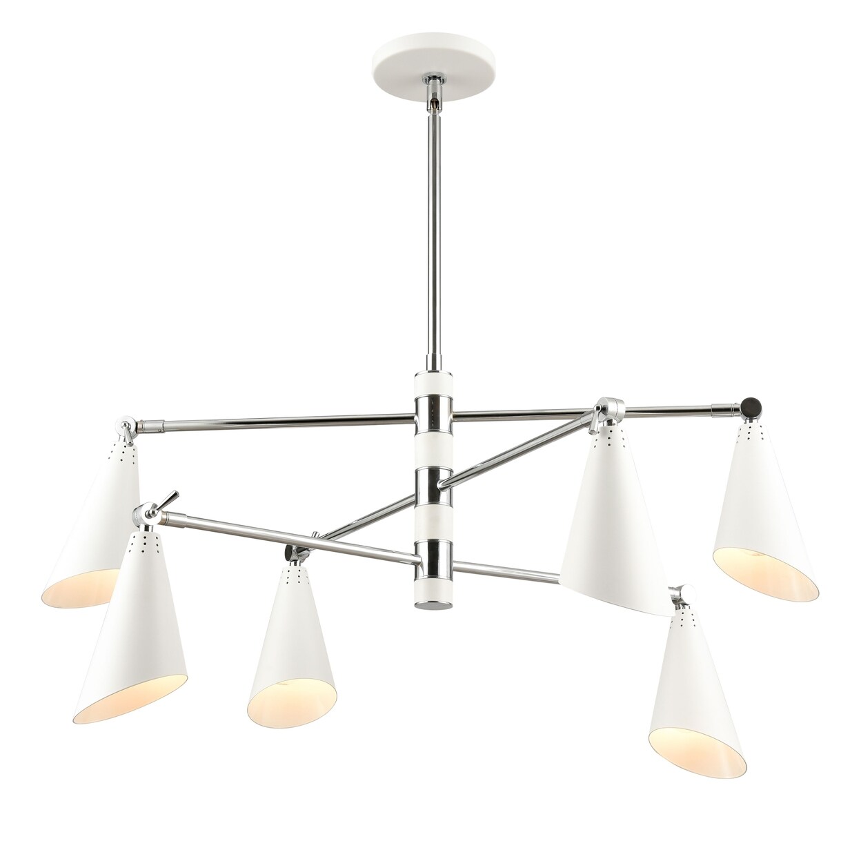 Calder 36 Wide 6-Light Chandelier