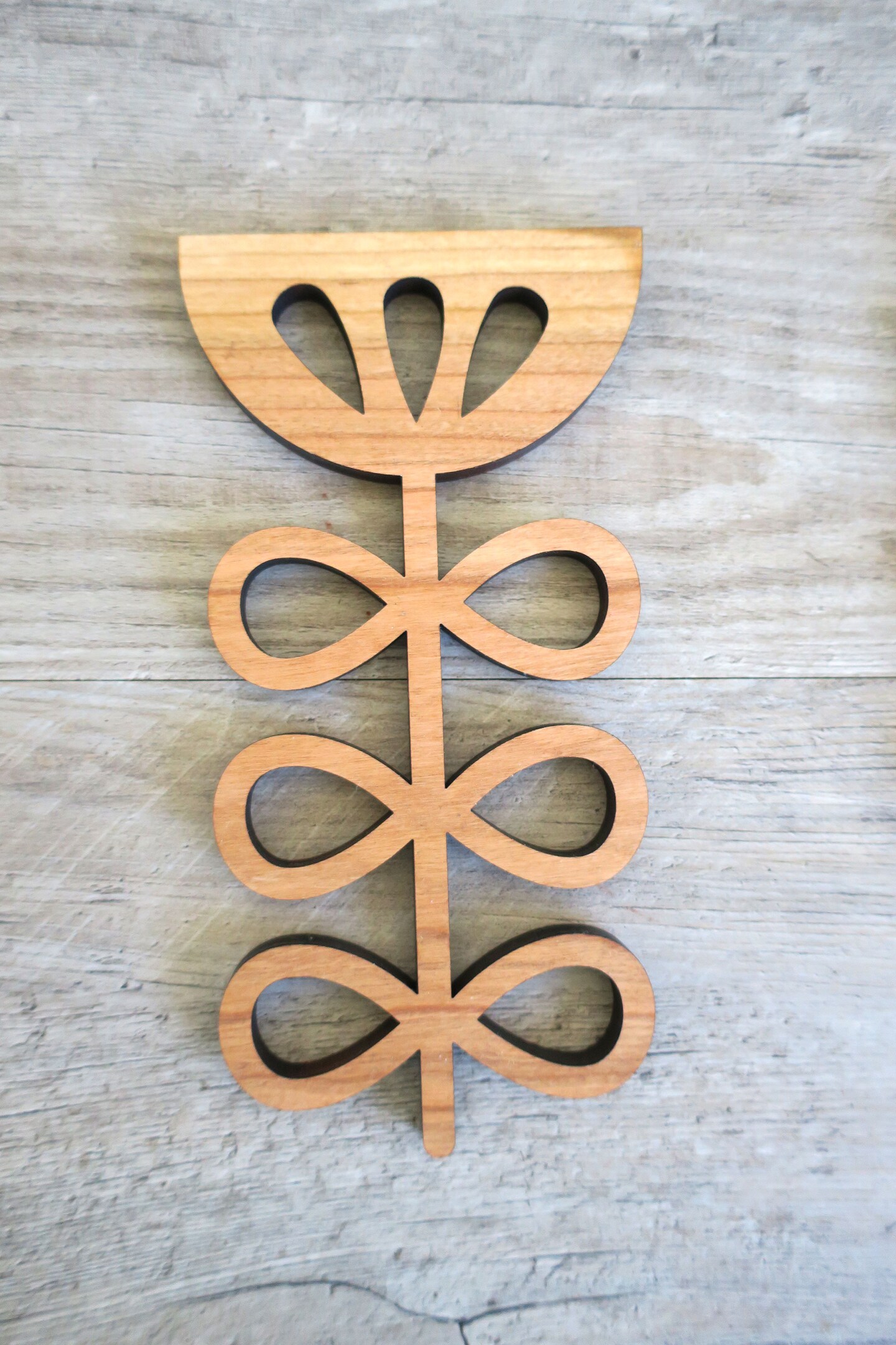 Folk Art フォークアート クロスドール (45cm ) Scandinavian folk art flowers, wooden Swedish folk art, unique