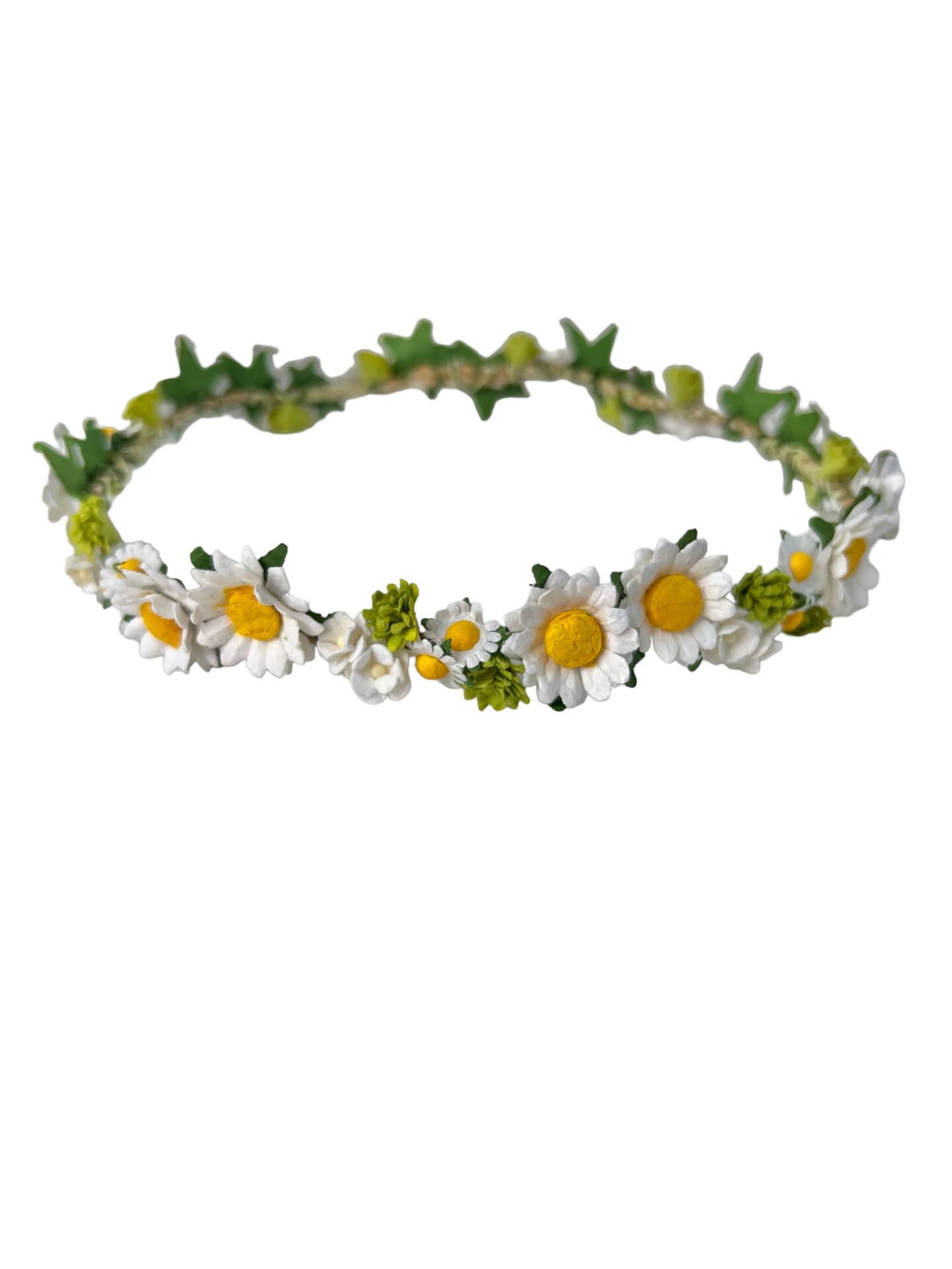 Daisy Flower Crown Wedding, Baby Flower Crown, Toddler
