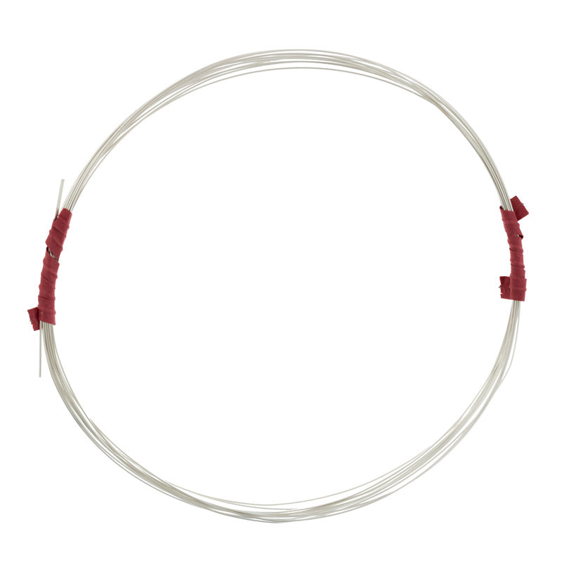 JewelrySupply Half-Round Wire 20 Gauge Half-Hard Sterling Silver (Sold by The Foot)