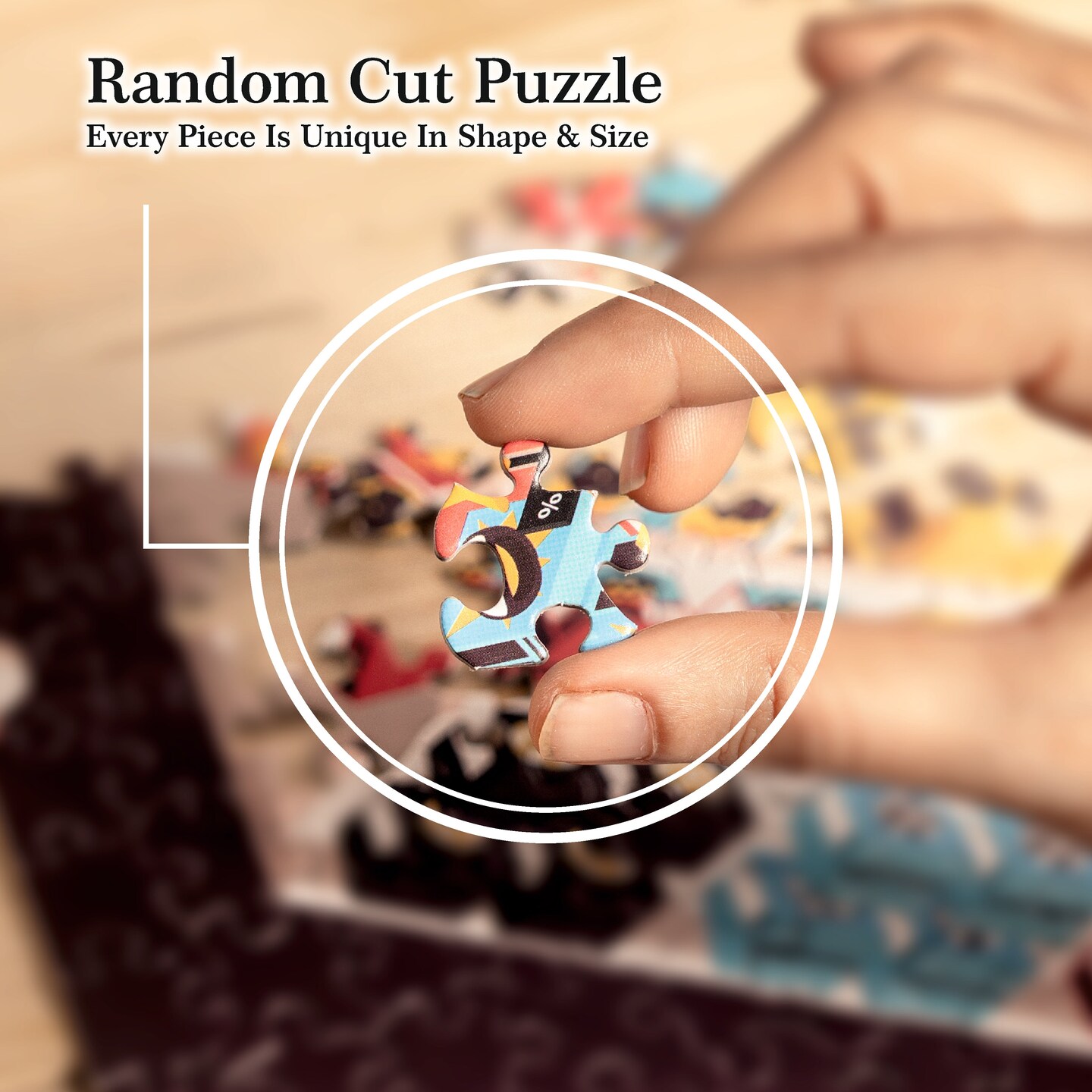 Brain Tree - Colorful Wonders 500 Pieces Jigsaw Puzzles