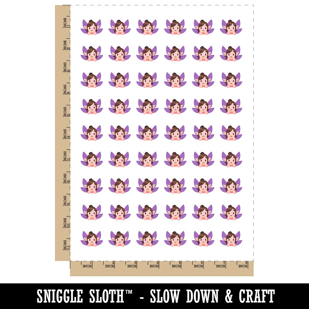 Pocket Fairy Butterfly Wings Temporary Tattoo Water Resistant Fake Body Art Set Collection (1 Sheet)