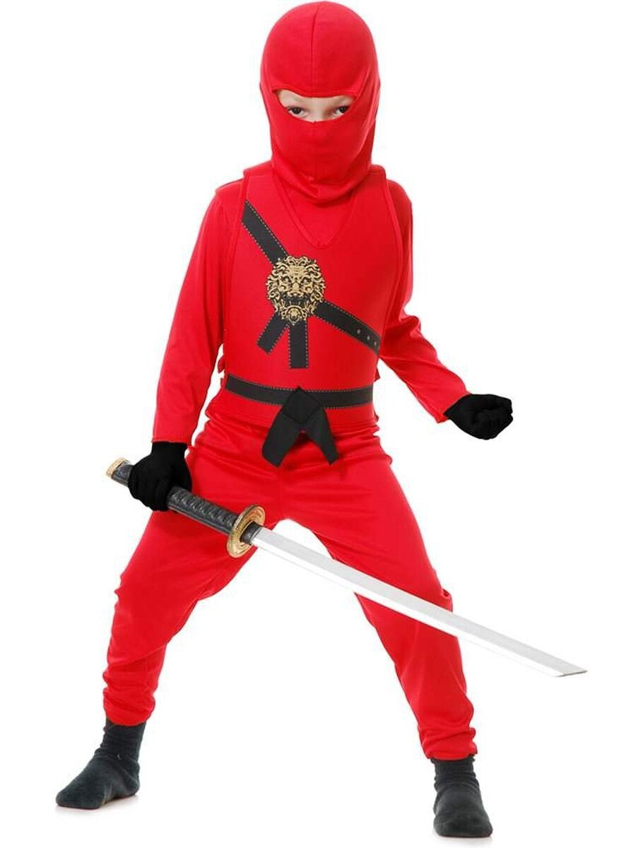 Child Red Ninja Avengers Series 1 Costume