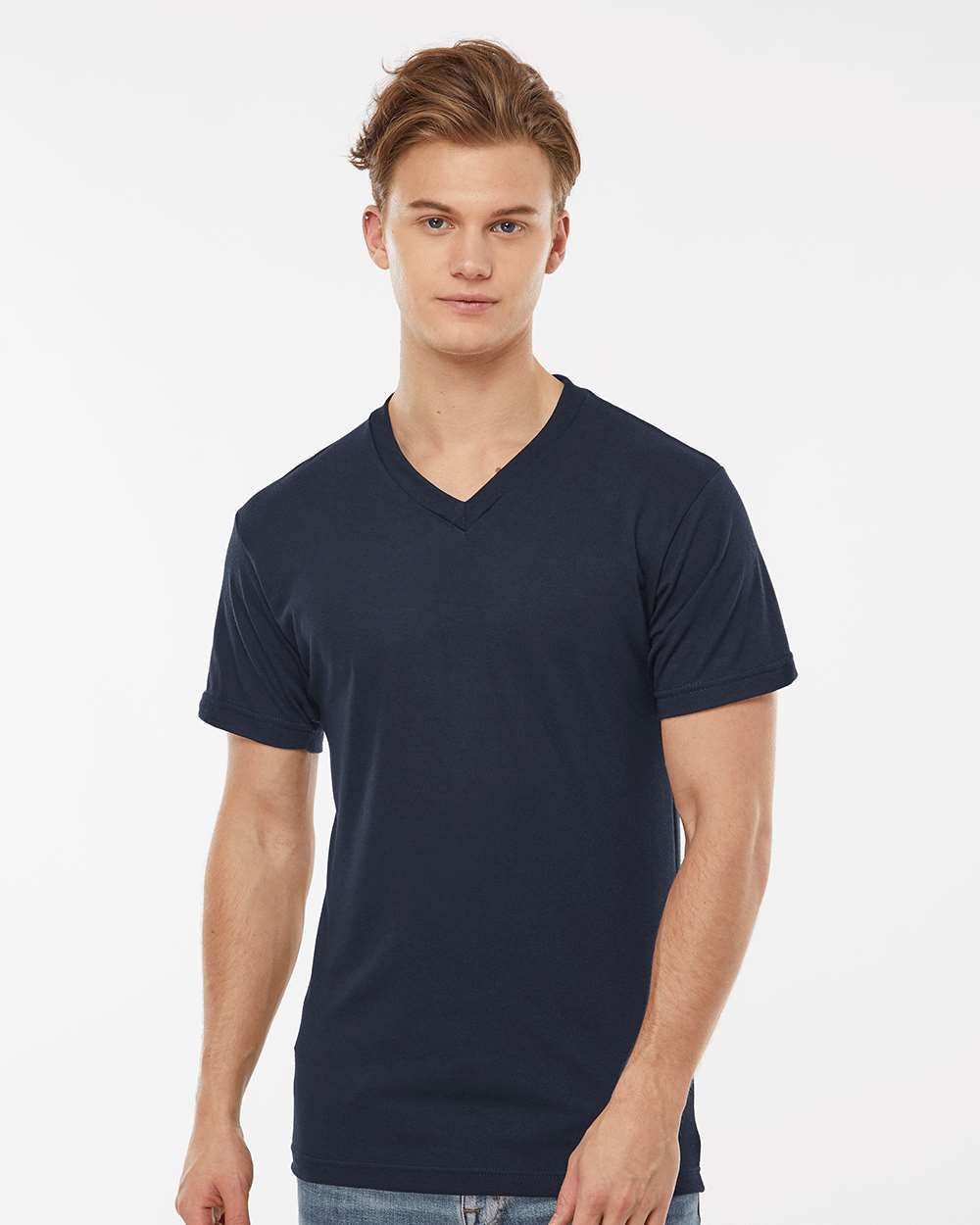 Tultex® Poly Rich V-Neck T-Shirt | Michaels