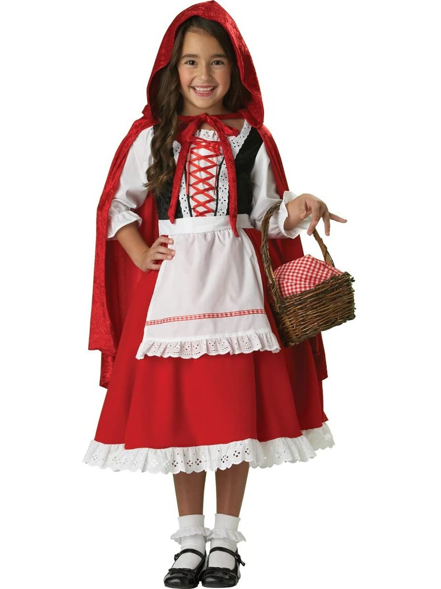 Fairy Tale Little Red Riding Hood Girl&#x27;s Costume