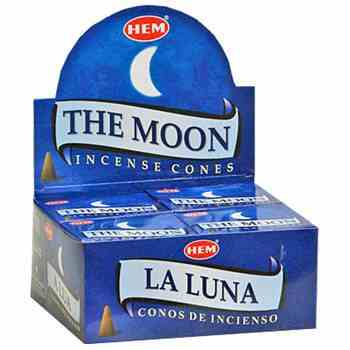 HMC12 The moon Hem Incense Cones Bulk Wholesale 120 cones