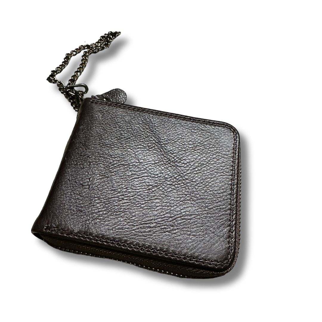 1pc Mens Simple Retro Coin Purse Genuine Leather Ultra Thin Storage Bag  Portable Thin Card Holder - Bags & Luggage - Temu