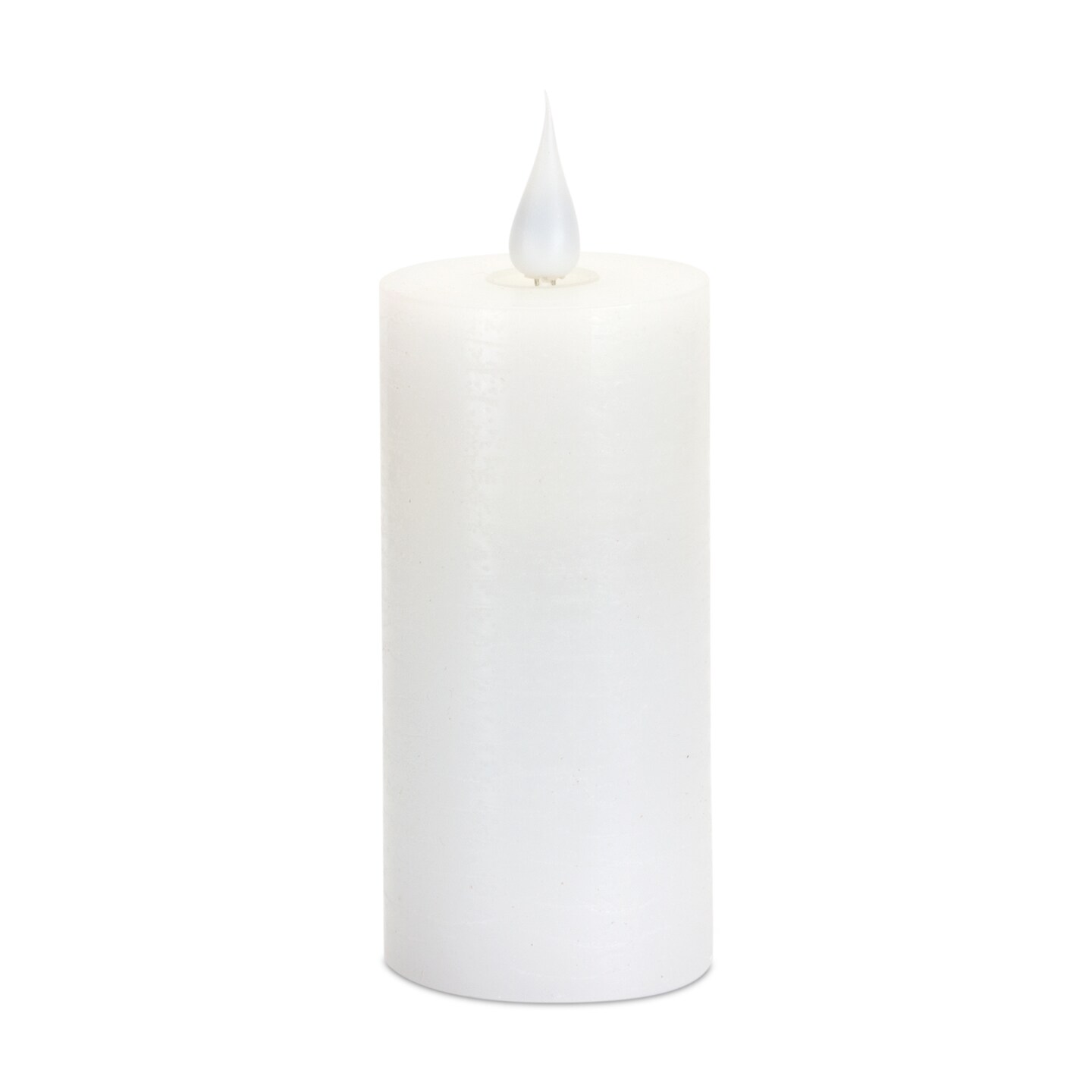 Melrose 5" White Flickering LED Lighted Battery Operated Candle Michaels