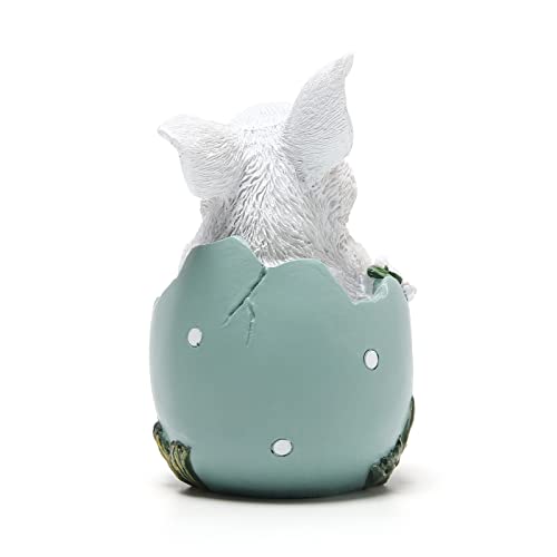 Hodao Easter Bunny Decorations Spring Home Decor Bunny Figurines(Resurrection Protein Rabbit 2pcs)