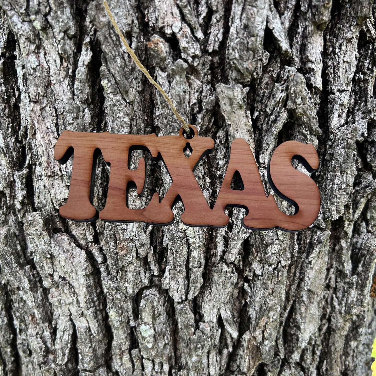 Texas - Cedar Ornament Texas - Cedar Ornament