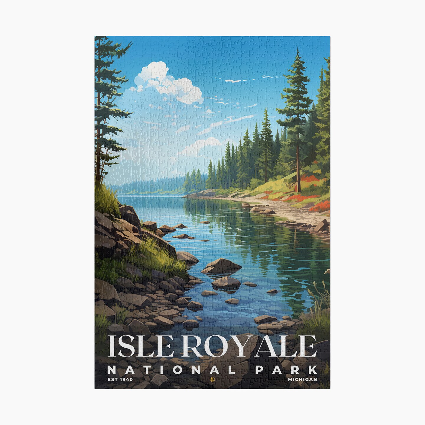 Isle Royale National Park Jigsaw Puzzle, Family Game, Holiday Gift | S7 ...