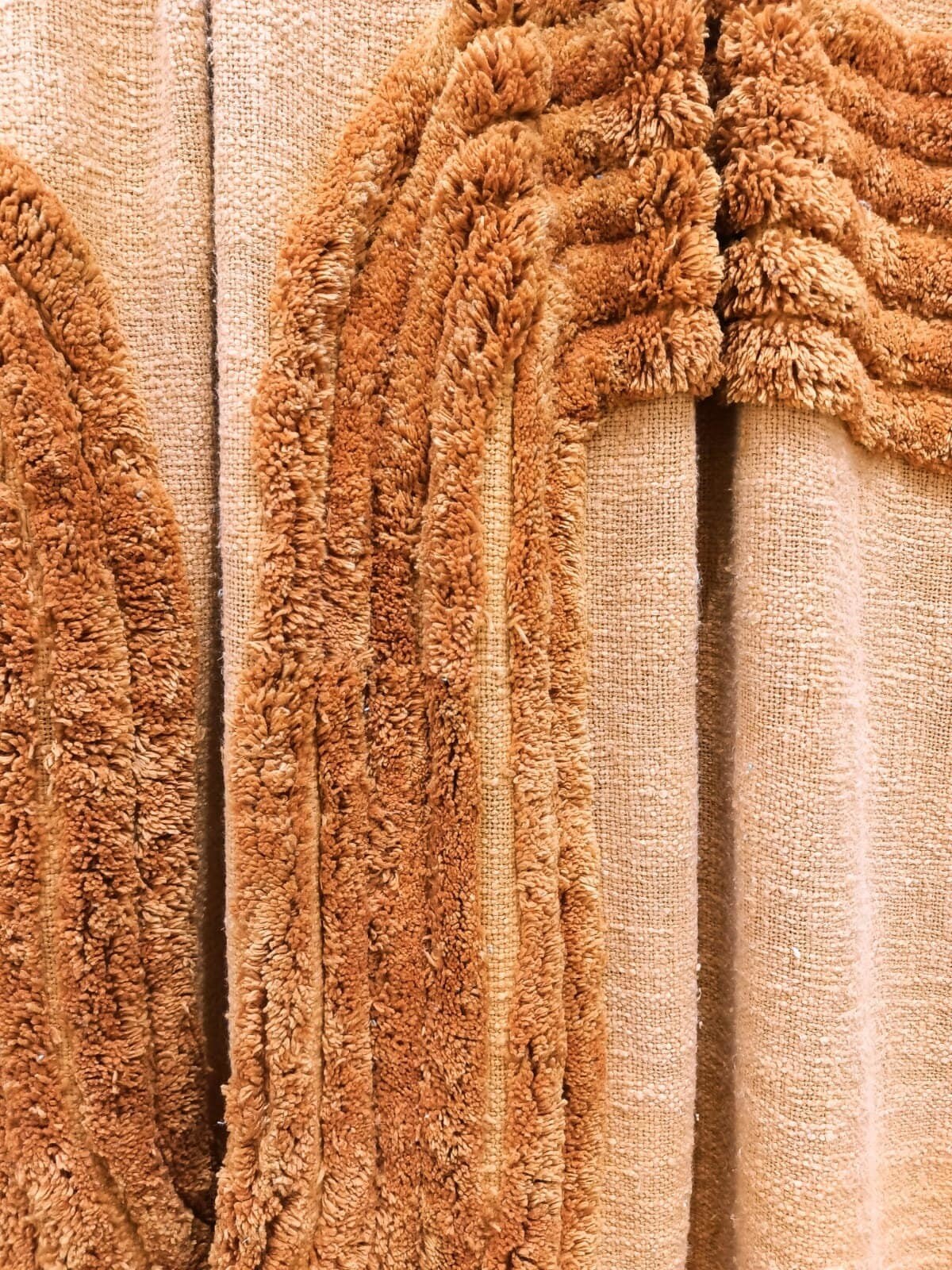 Tufted Waves Throws Blanket | Boho Sofa throw | cotton throw for bedroom| Minimalist throws| Throws