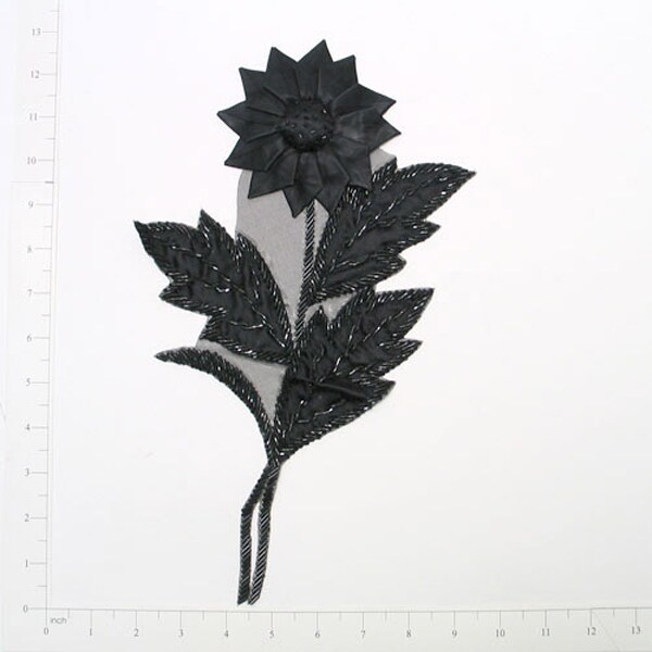 Sunflower Applique/Patch 9 1/2&#x22; x 7&#x22;
