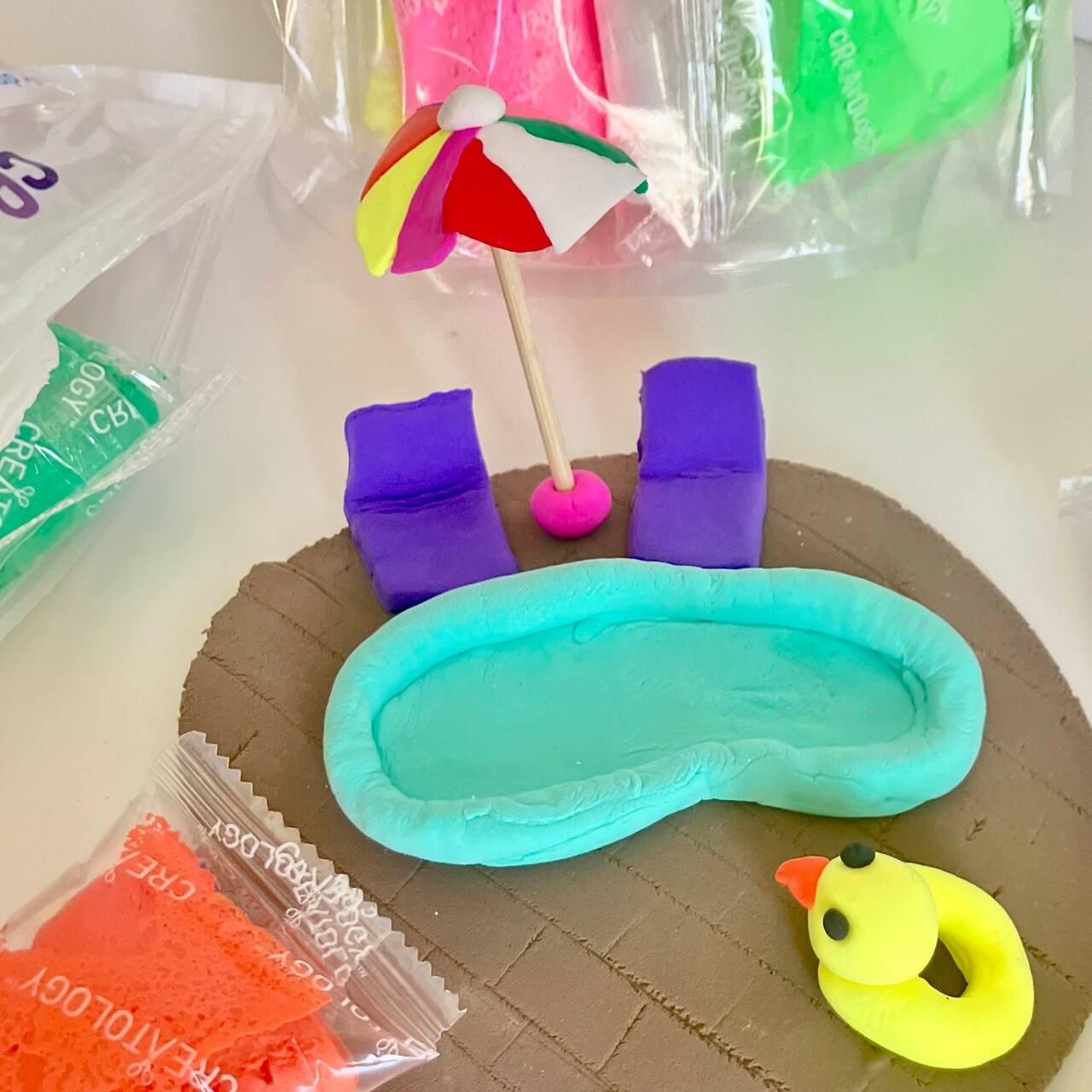 Kids Club: Summer Fun Using Air Dry Clay