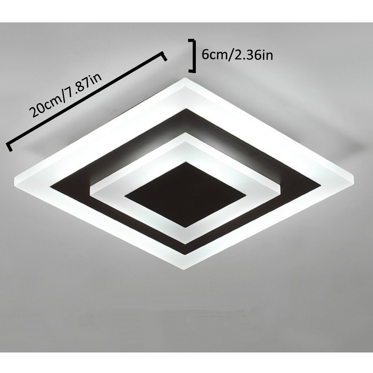 Kitcheniva Modern Square LED Ceiling Lamp Fixture