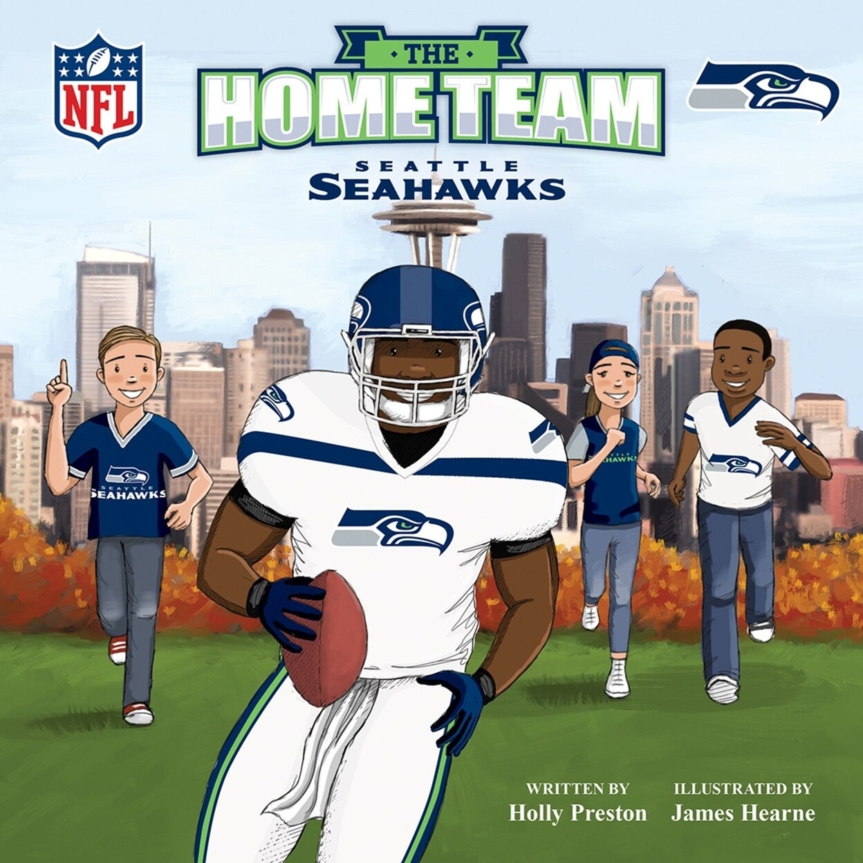 MasterPieces Seattle Seahawks - Home Team Childrens Book