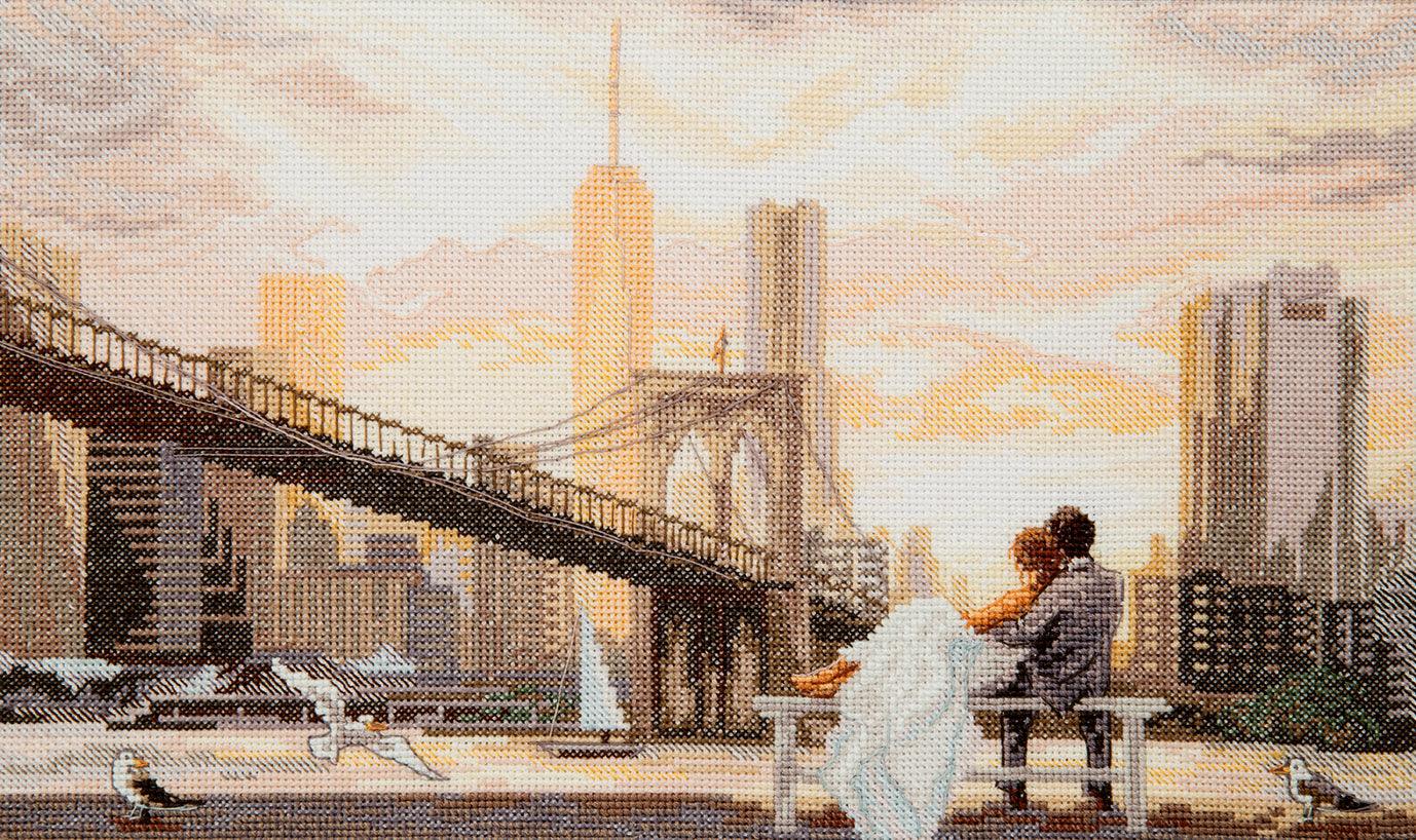 Counted cross stitch kit &#x22;Dawn together&#x22;
