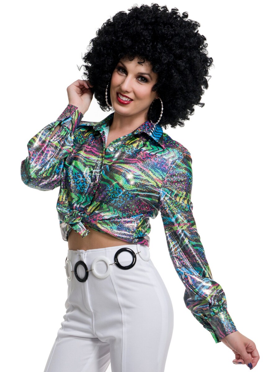 Womens 70s Diva Disco Shirt Female Disco Shirt Michaels