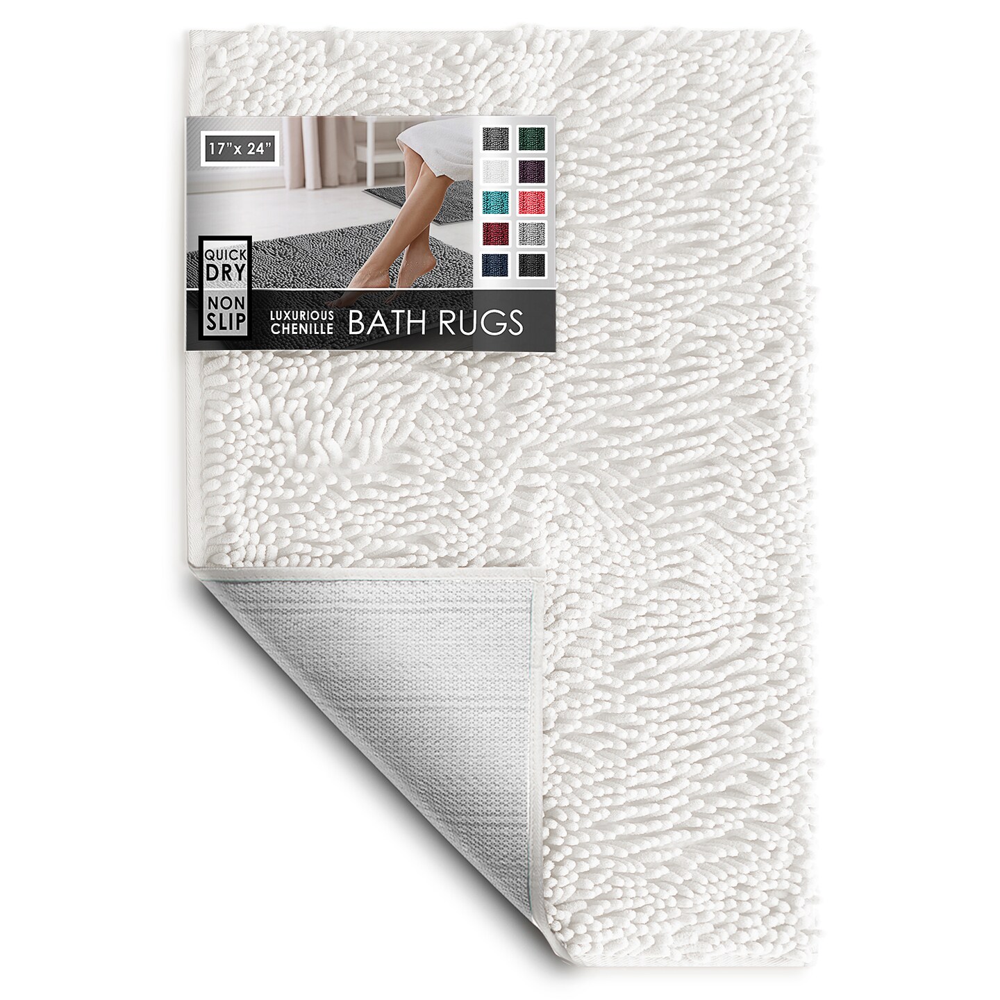 Hearth &#x26; Harbor Chenille Bath Mat