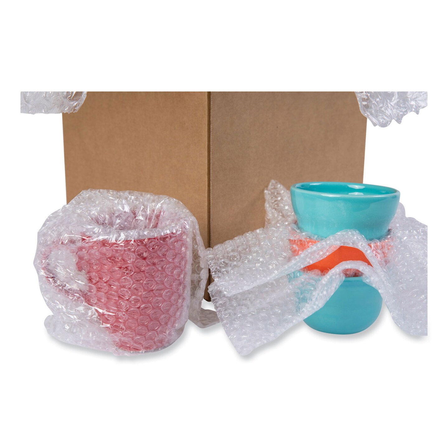 Universal Bubble Packaging, 0.5&#x22; Thick, 12&#x22; x 30 ft, Perforated Every 12&#x22;, Clear, 6/Carton