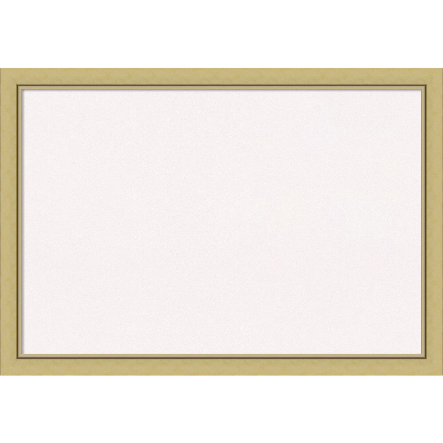 Landon Gold Narrow Framed Corkboard, White Cork