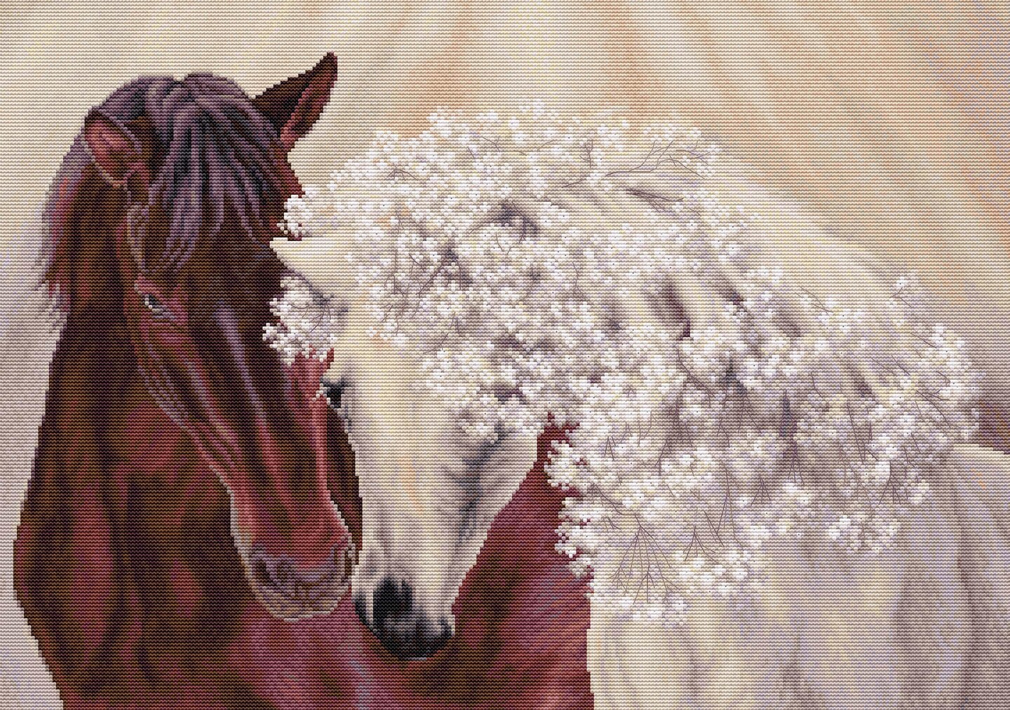 The perfect couple BU5010L Counted Cross-Stitch Kit