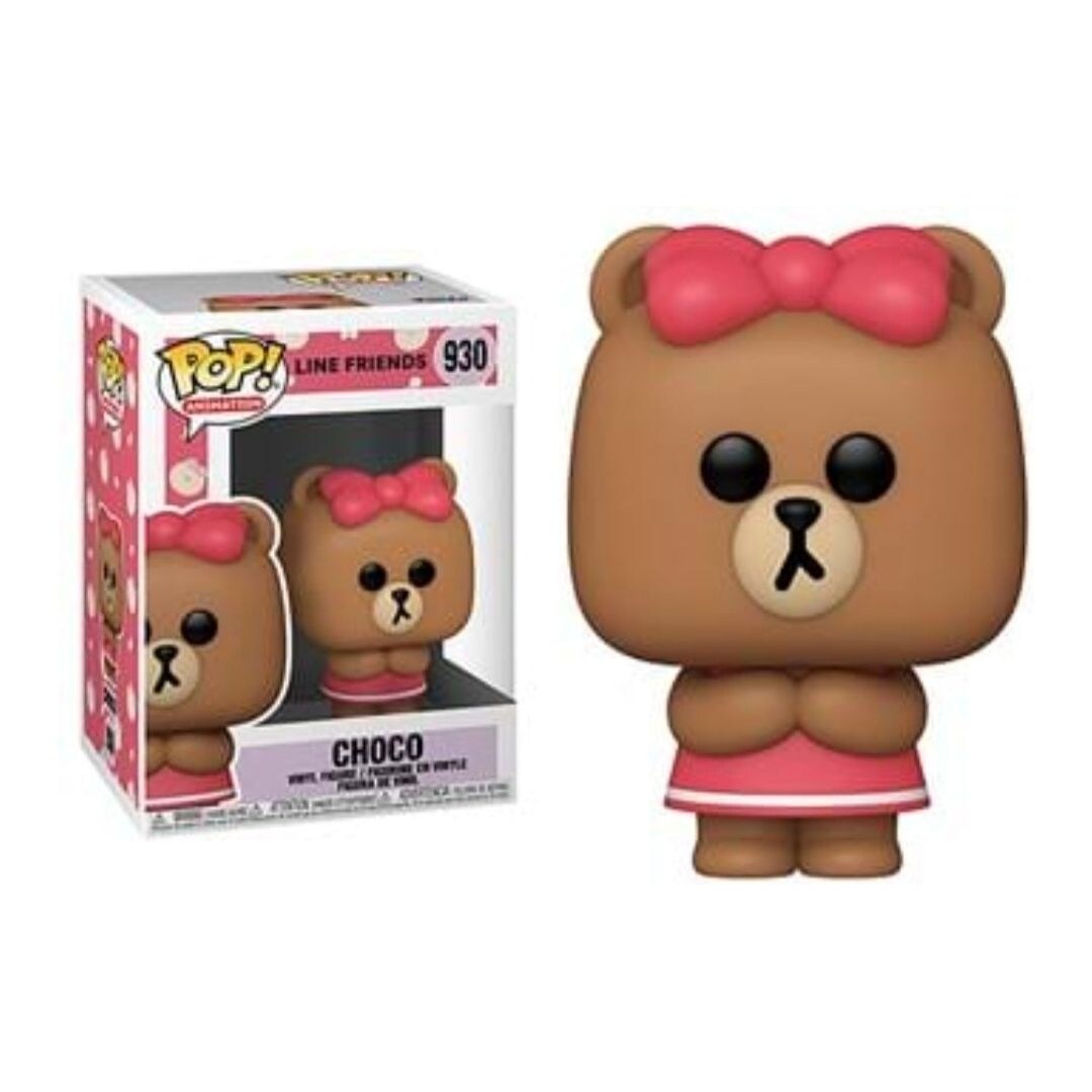 Choco Funko Pop Line Friends Collectible Animation Figure Toy Limited Edition